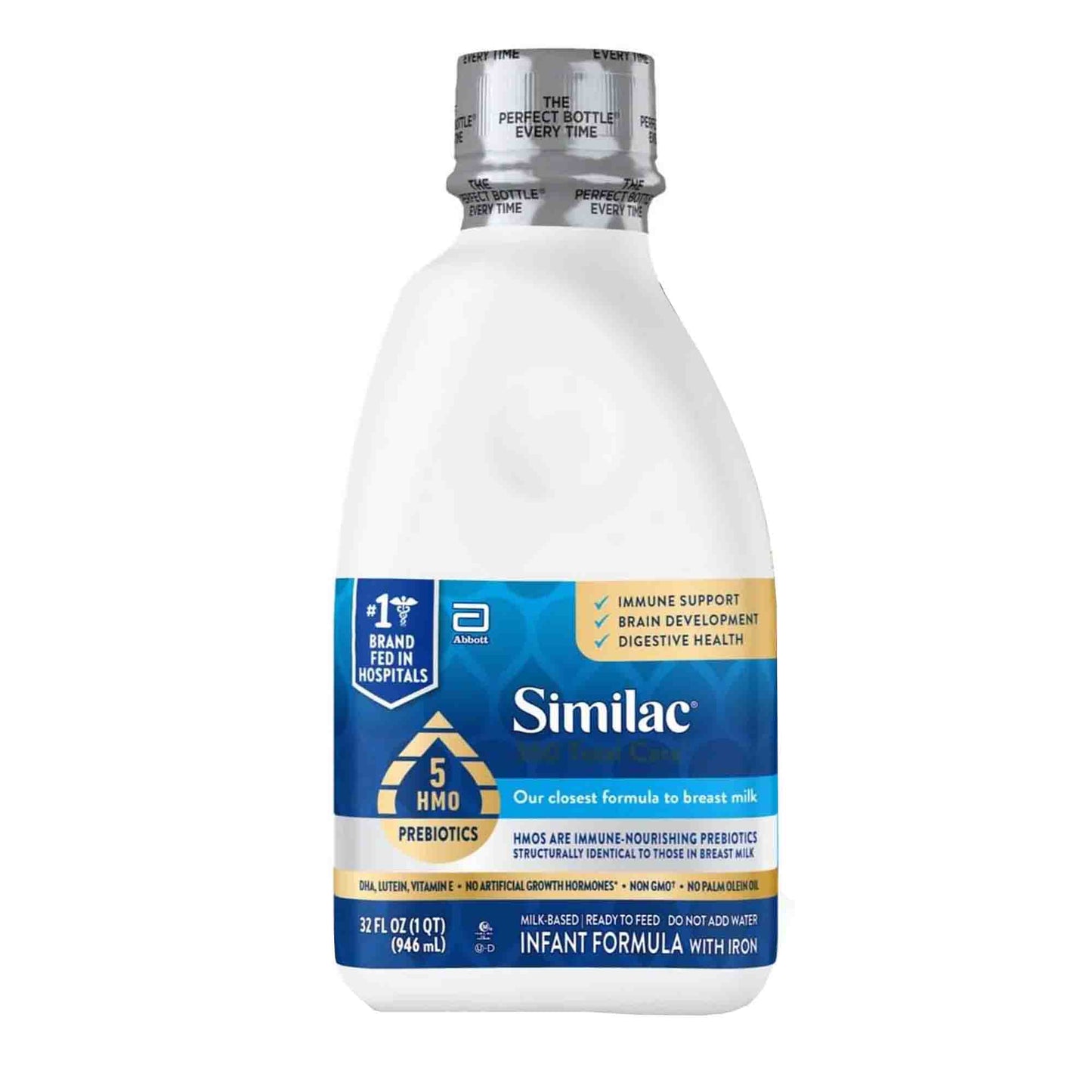 Similac 360 Total Care Infant Formula Unflavored Bottle Liquid