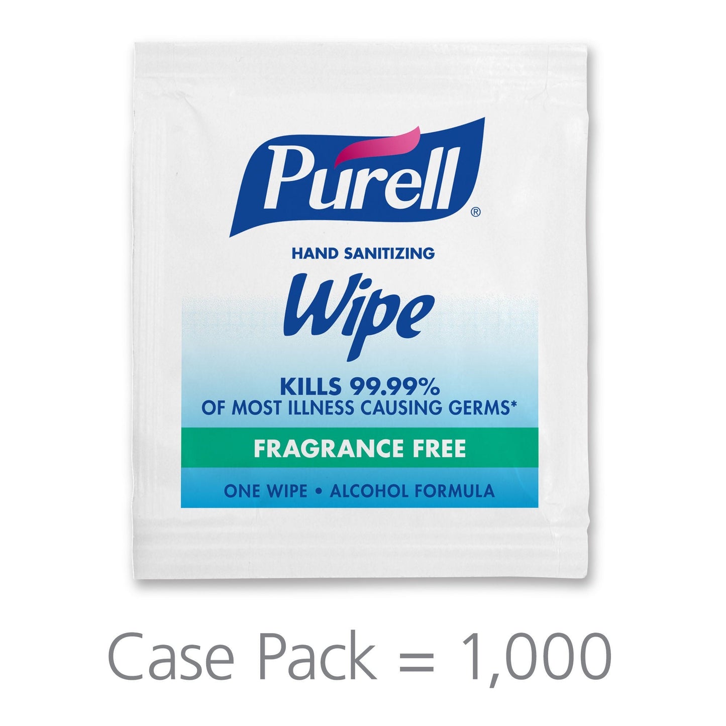 Purell® Hand Sanitizing Wipe, Ethyl Alcohol, Individual Packet