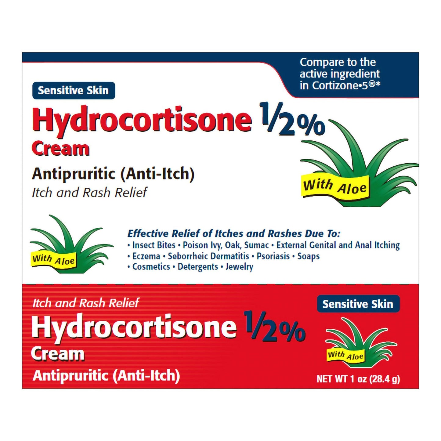Taro Hydrocortisone Itch Relief, tube