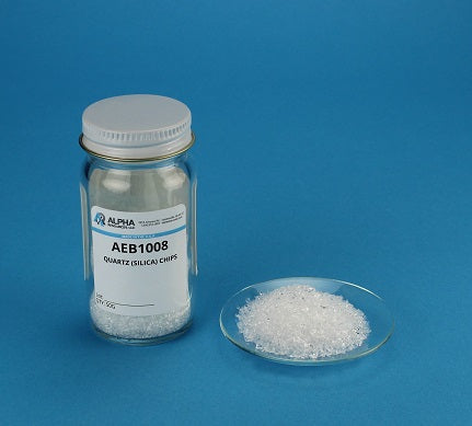 Quartz (Silica) Chips (0.85-1.7mm) - Alpha Resources part AEB1008 (replaces Elementar 200008269)