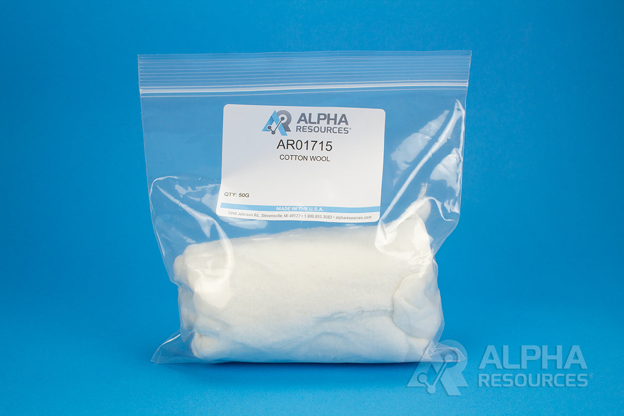 Cotton Wool - Alpha Resources part AR01715 (replaces Elementar 200013169)
