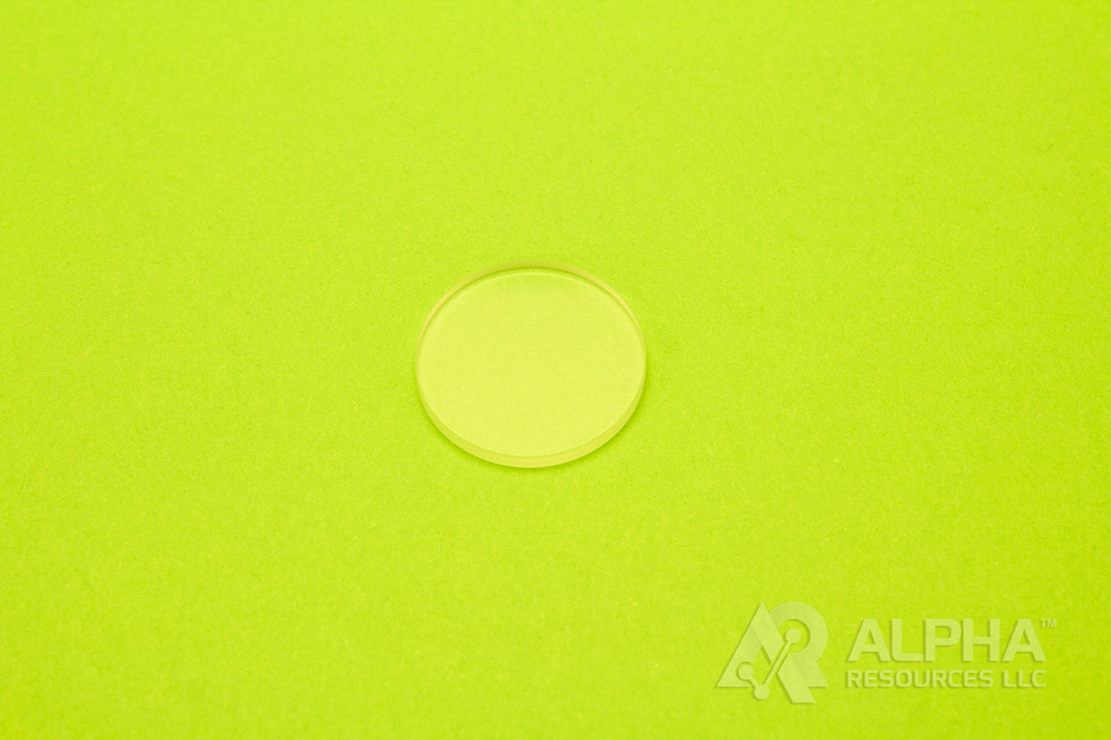 Bruker Q8 Quartz Window (OD: 22mm x 2.1mm thick) - Alpha Resources part AR100250 (replaces Bruker Q100250)