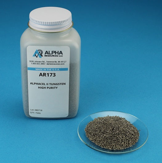 Alphacel II High Purity Tungsten/Tin Blend - Alpha Resources part AR173 (replaces LECO 502-173)