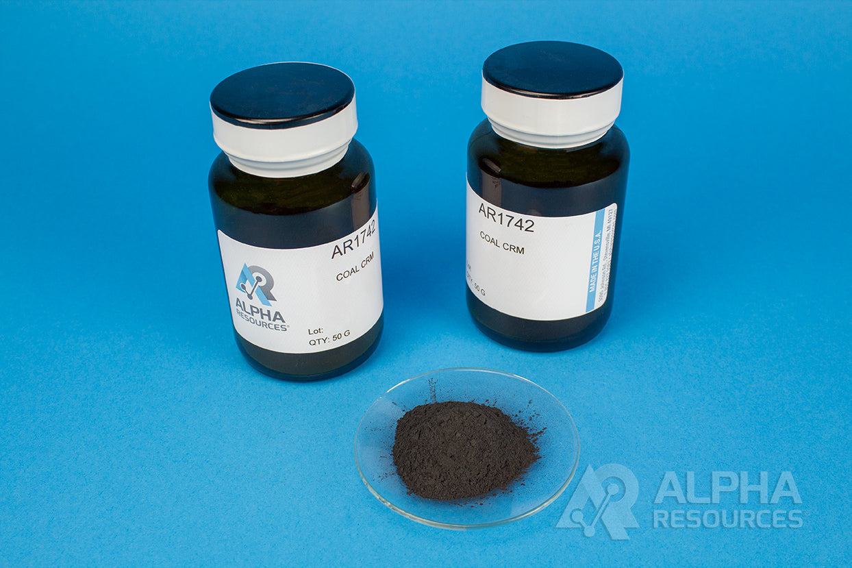 Sulfur in Coal CRM (S=0.521%) - Alpha Resources part AR1742