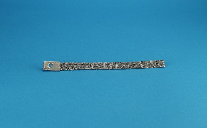 Short Terminal Braided Strap (7.5" long) With Eye hole - Alpha Resources part AR010361 (replaces LECO 633-101-361)