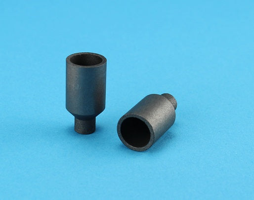 Graphite Crucible, High Temp (Dimension: H=0.96" x OD=0.500") - Alpha Resources part AR782HD (replaces LECO 782-719)