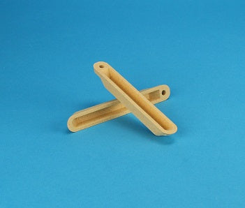 Ceramic Combustion Boat (L=92mm, W=12.7mm, H=10.5mm) - Alpha Resources part AR8053 (replaces LECO 528-053)