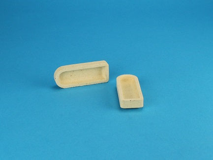 Ceramic Combustion Boat (L=57mm, W=22mm, H=11mm) - Alpha Resources part AR9204P (replaces LECO 529-204)