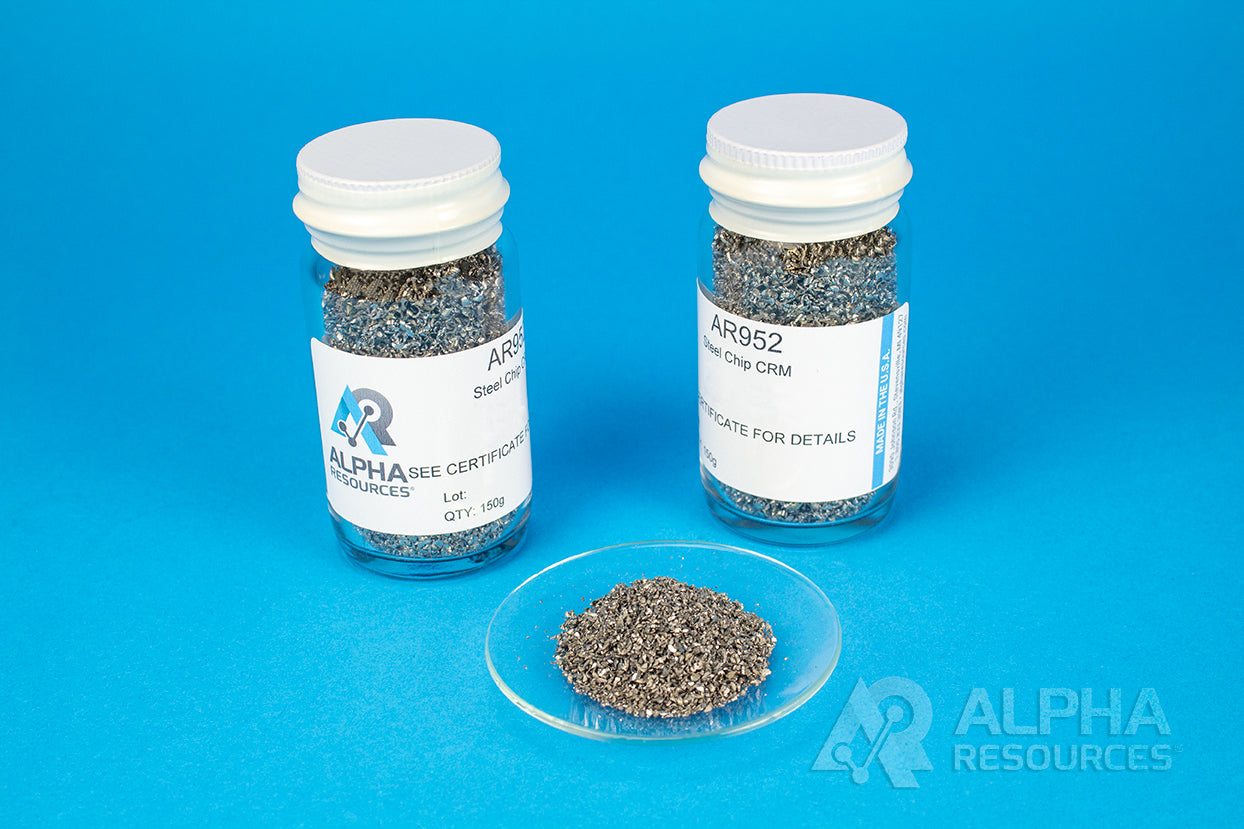 Steel Chip CRM (C= 0.462%, S= 0.0235%, N= 0.0072%) - Alpha Resources part AR952 (replaces ELTRA 92400-3060)