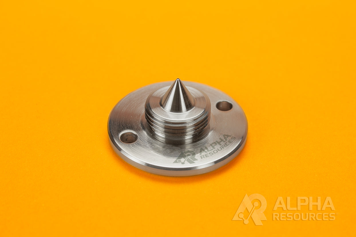 Nickel Skimmer Cone for Shimadzu (ICPMS-2030 and ICPMS-2030JF) - Alpha Resources part AR99002 (replaces Shimadzu 220-95356-85)