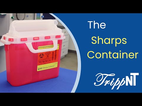 BD Sharps Container 5.4 Quart Multiple Units Group View
