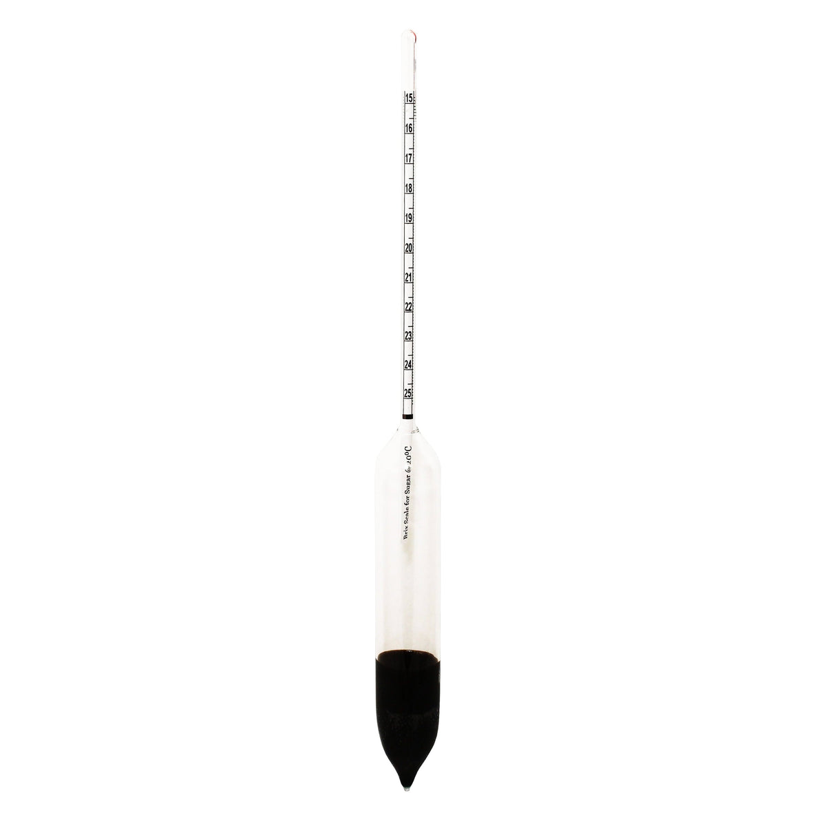 VEE GEE 6601 Brix hydrometer with weighted bulb