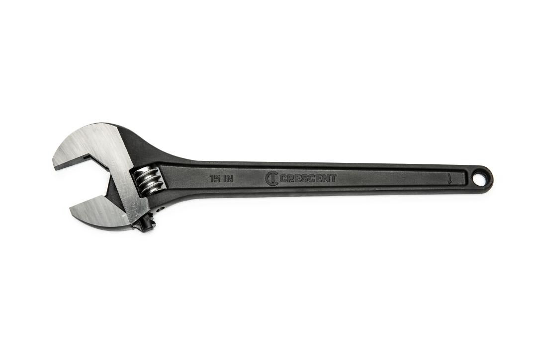 Crescent 15" Adjustable Black Oxide Tapered Handle Wrench - Boxed AT215BK