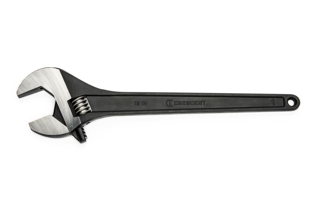 Crescent 18" Adjustable Black Oxide Tapered Handle Wrench - Boxed AT218BK