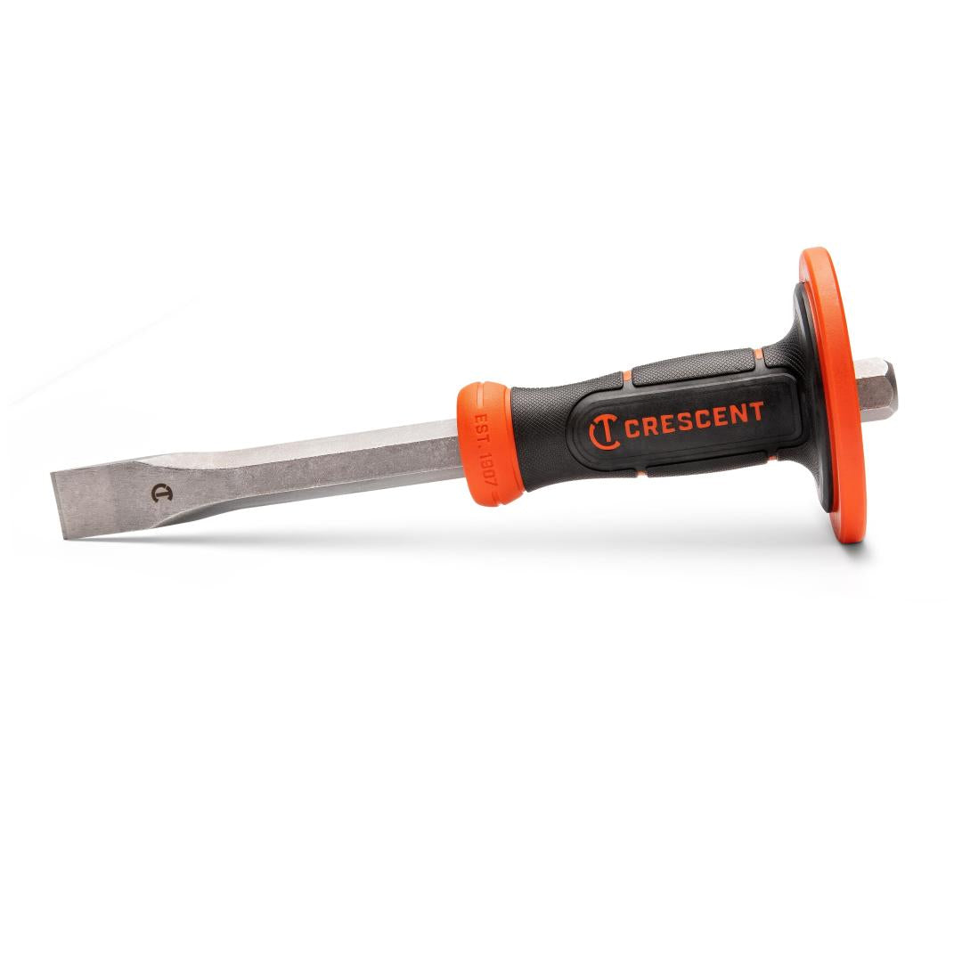 Crescent 1" X 12" Cold Chisel with Handguard CC1H12