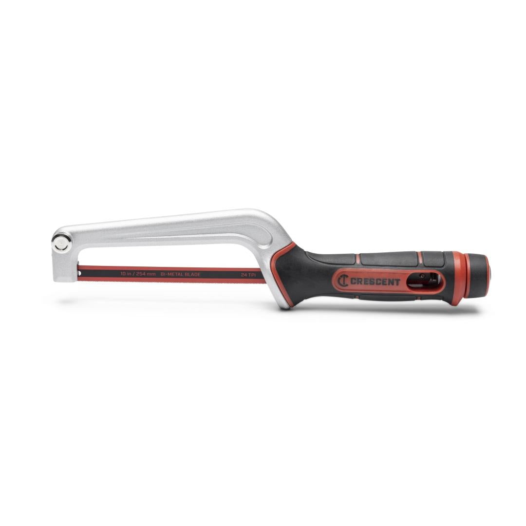 Crescent 10" High Tension Compact Hacksaw with Dual Material Handle CTMHACK