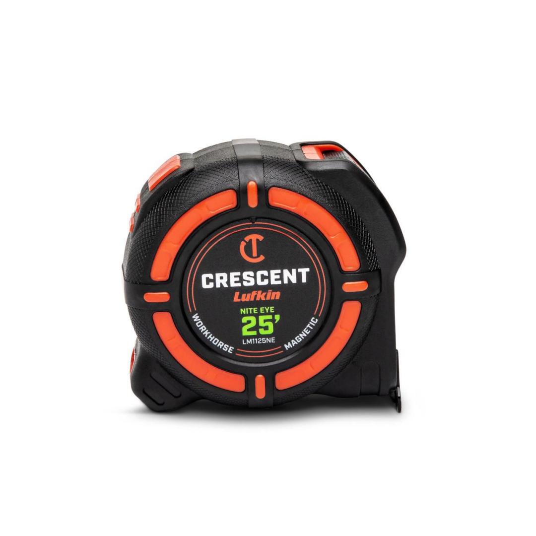 Crescent 1-1/4" x 25' WORKHORSE NITE EYE™ Magnetic Tape Measure LM1125NE