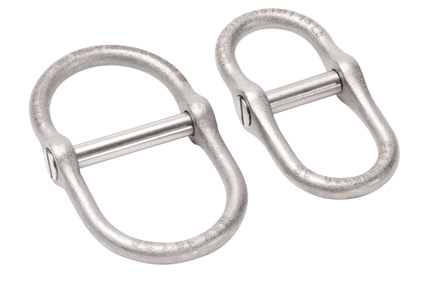 Guardian Fall Protection Double D-Rings with Anti-Rotation Captive Pin DBLD085115