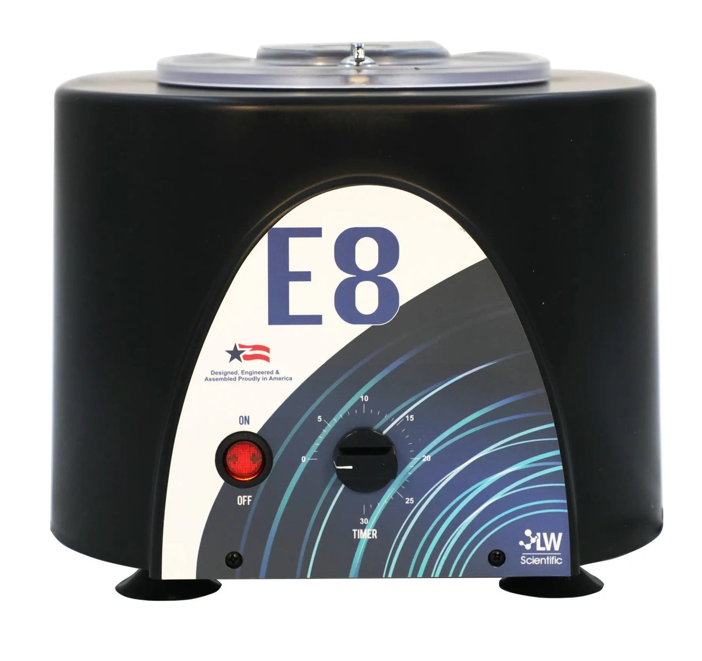 LW Scientific E8 Variable-Speed Centrifuge E8C-U8AV-1503 — 8-Place Angled, 3500 rpm, Timer, Made in USA