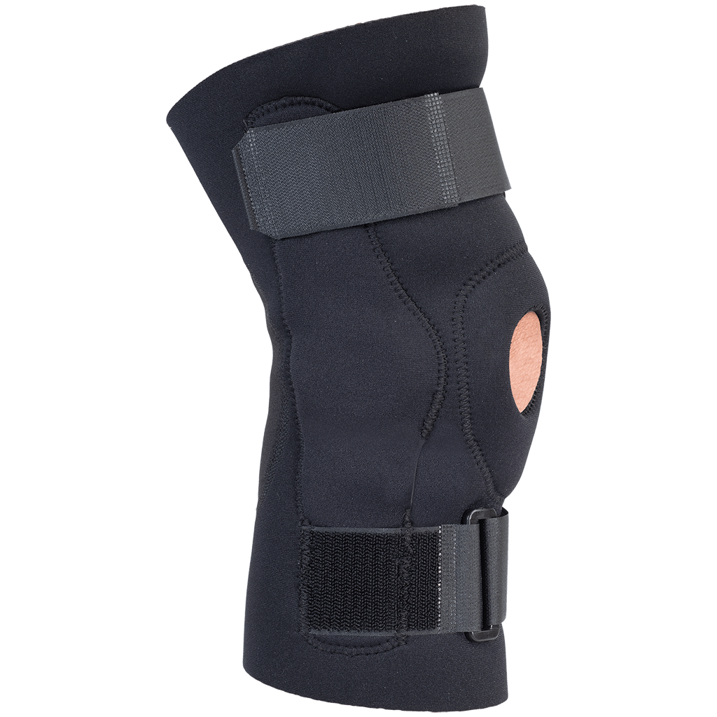 Breg Knee Support D-Ring / Hook and Loop Strap Closure 14-1/2 to 16 Inch Knee Circumference Left or Right Knee, Large