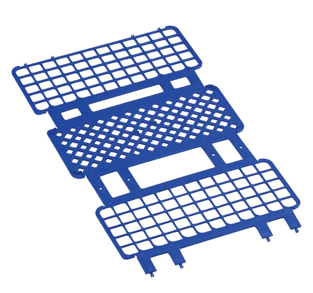 Heathrow Scientific Fold & Snap Tube Rack - HS243071 Series - 40-Place, 21mm, Autoclavable — view 3