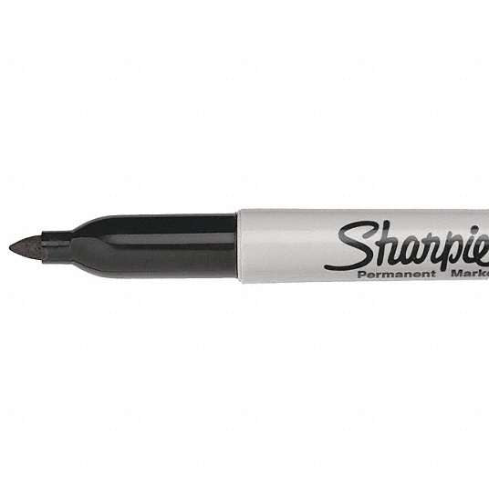 Sharpie Black Laboratory Marker Pens - HS15092ZP | Pack of 12 | Made in USA — view 2