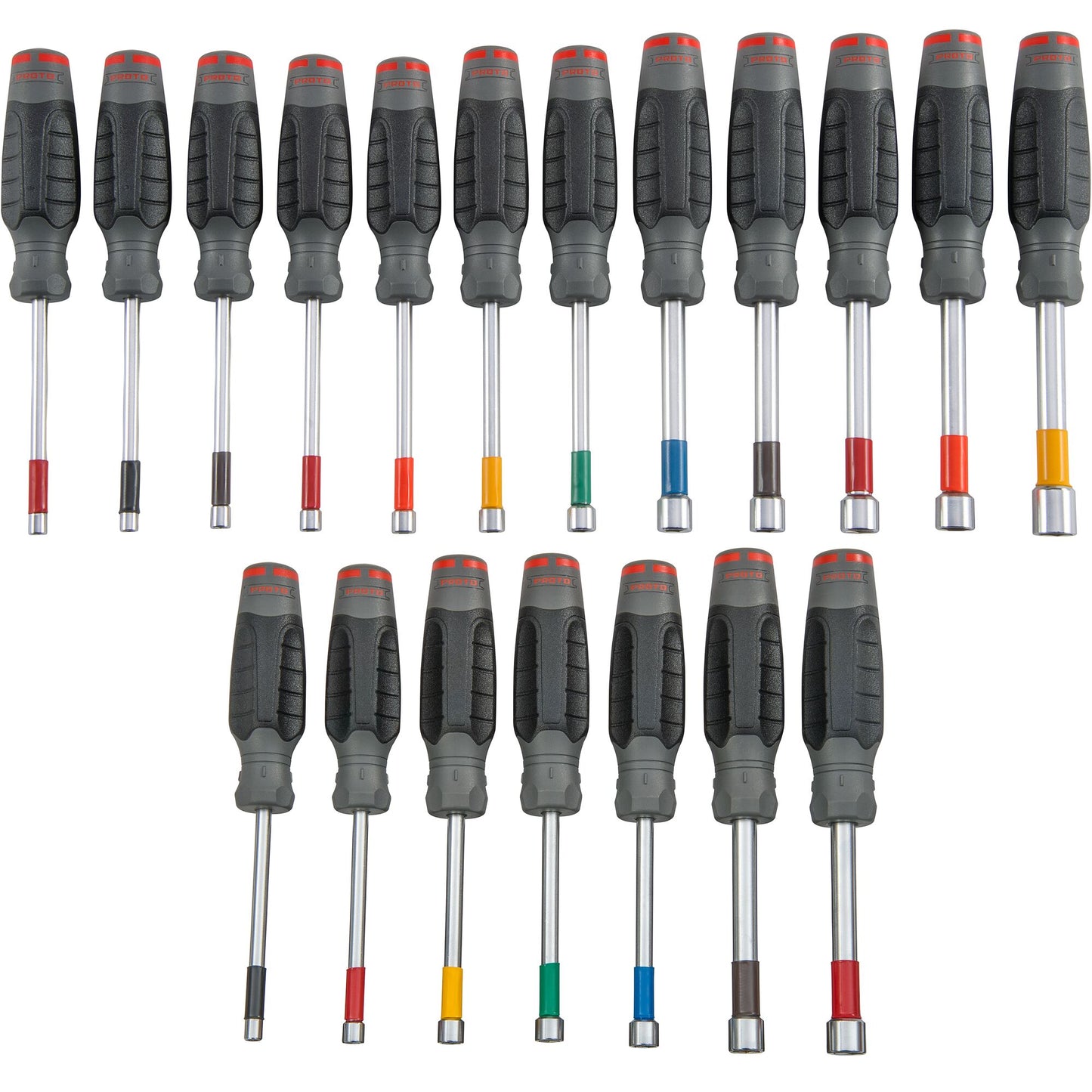 Proto J12000S — Velocity Duratek Nut Driver Set (19 pc.) J12000S