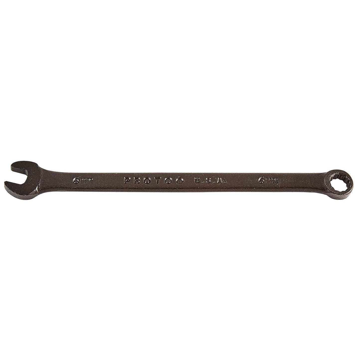 Proto J1206MBA — 6mm Black Oxide 12-Point Combination Wrench J1206MBA