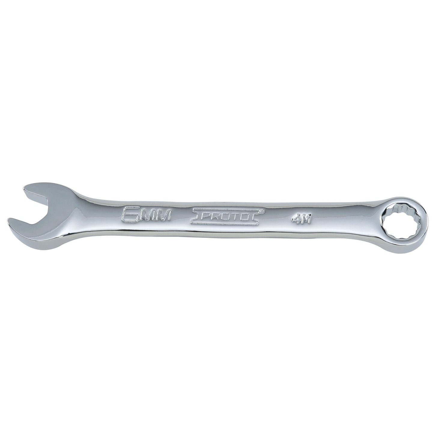 Proto J1206MES — 6mm 12-Point Full Polish Short Combination Wrench J1206MES
