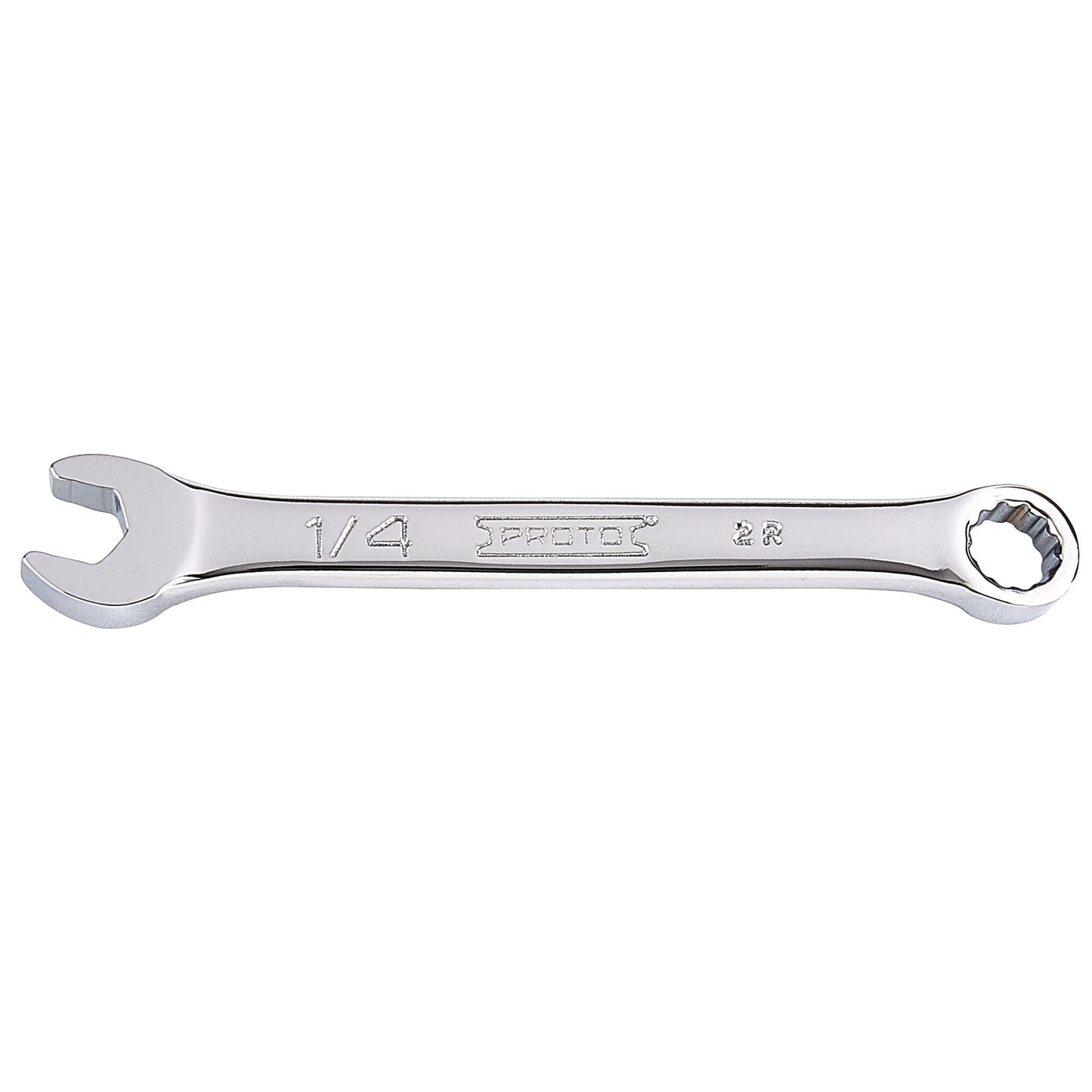 Proto J1208ES — 1/4 in. Full Polish 12-Point Short Combination Wrench J1208ES