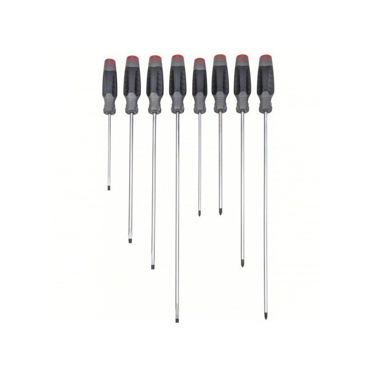 Proto DURATEK™ Long Combination Screwdriver Set (8 pc.) J1208SCLF