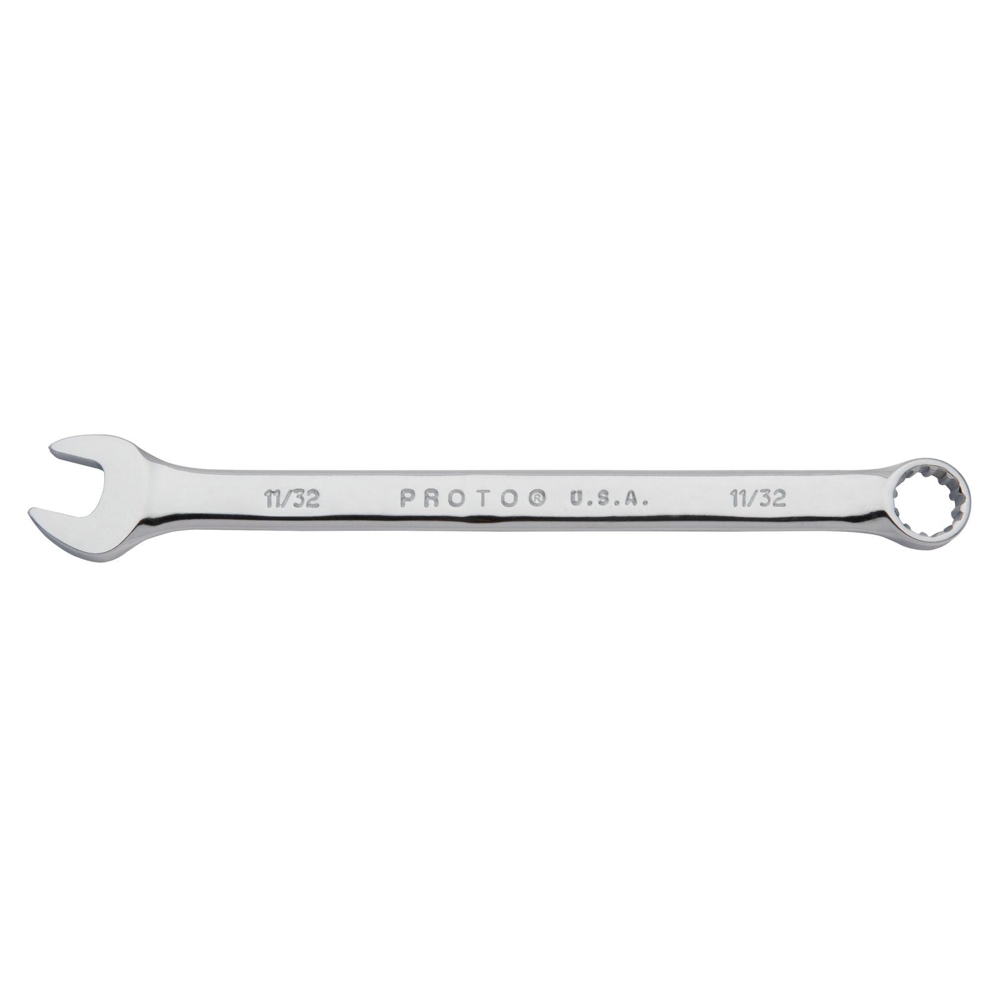 Proto Wrench Combination 11/32 Full Polish 12-Spln J1211SPL