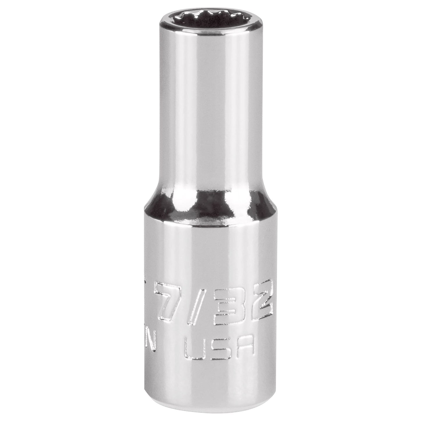 Proto Socket 1/4 Drive 7/32 12-Point Intm J4707N