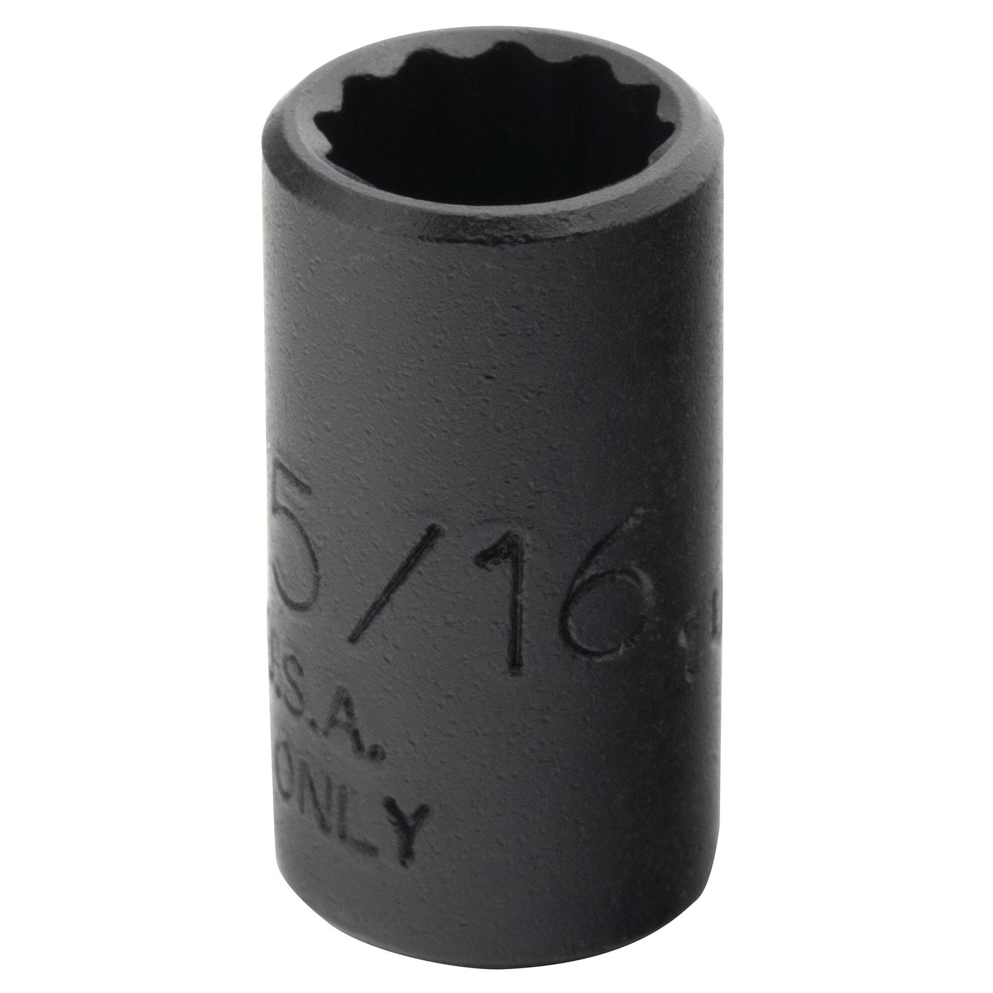 Proto Socket 1/4 Drive 5/16 12Pt Black J4710TB