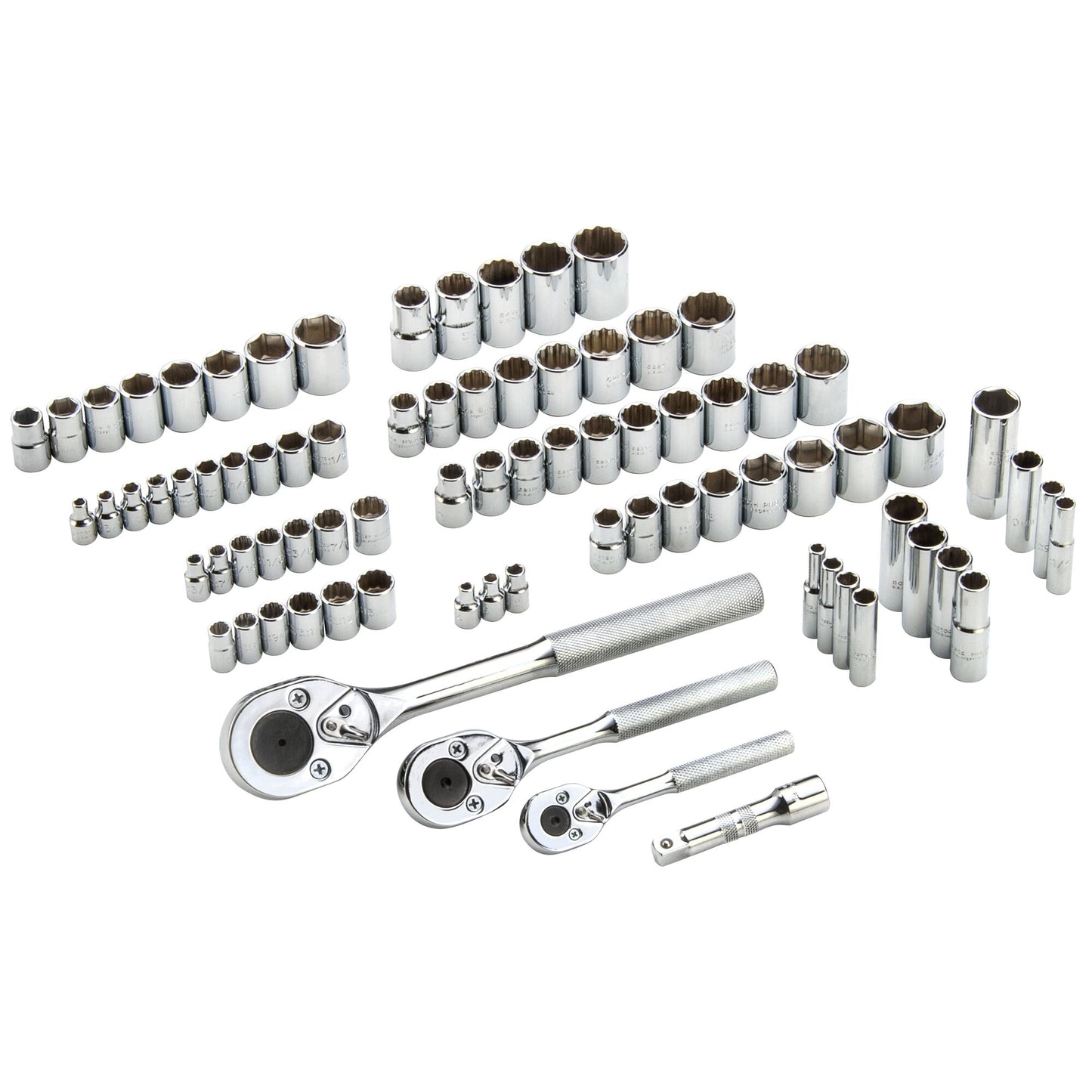 Proto J47181 — 1/4 in., 3/8 in., 1/2 in. Drive 6 & 12-Point Socket Set (81 pc.) J47181