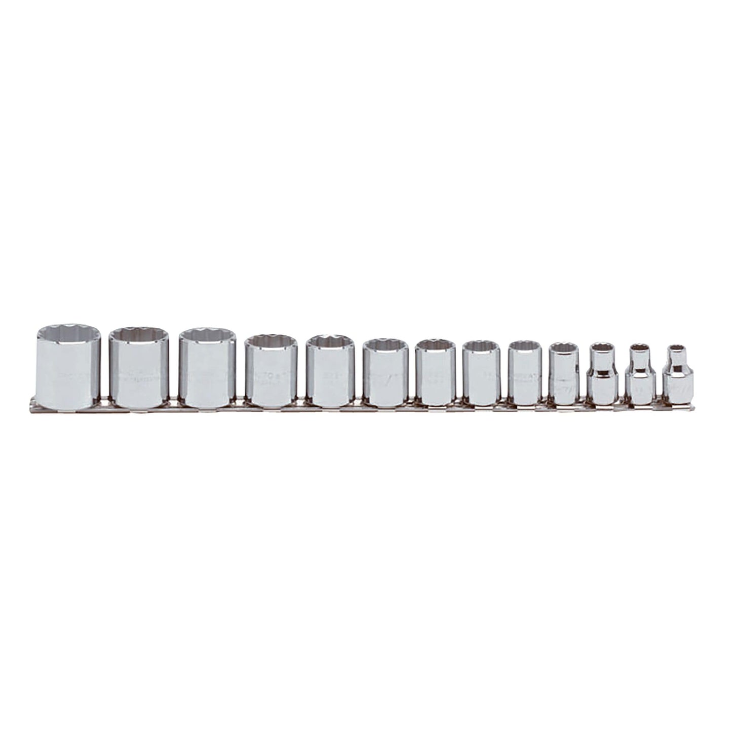 Proto J52124 — 3/8 in. Drive 12-Point Socket Set (13 pc.) J52124