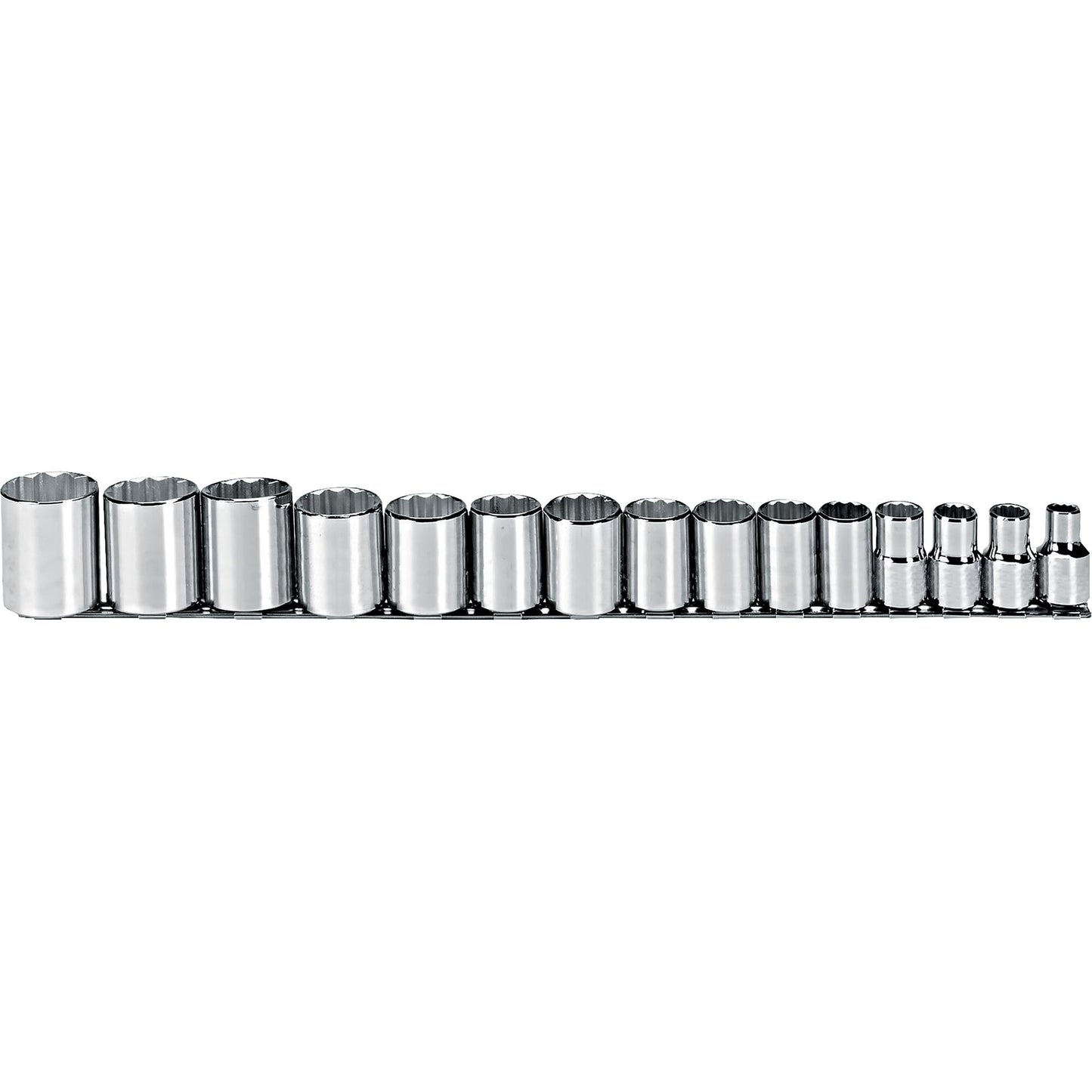 Proto J54114 — 1/2 in. Drive 12-Point Set Socket (15 pc.) J54114