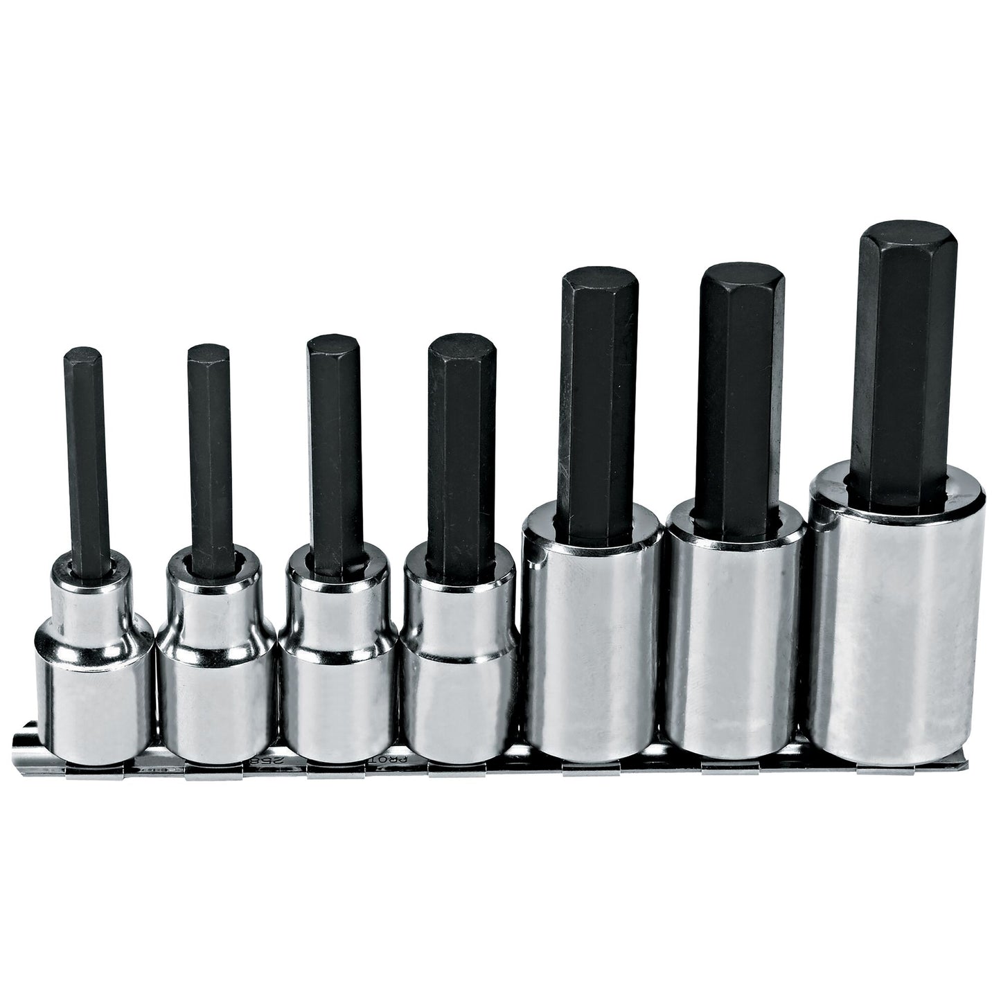 Proto J5441-7 — 1/2 in. Drive Hex Bit Socket Set (7 pc.) J5441-7