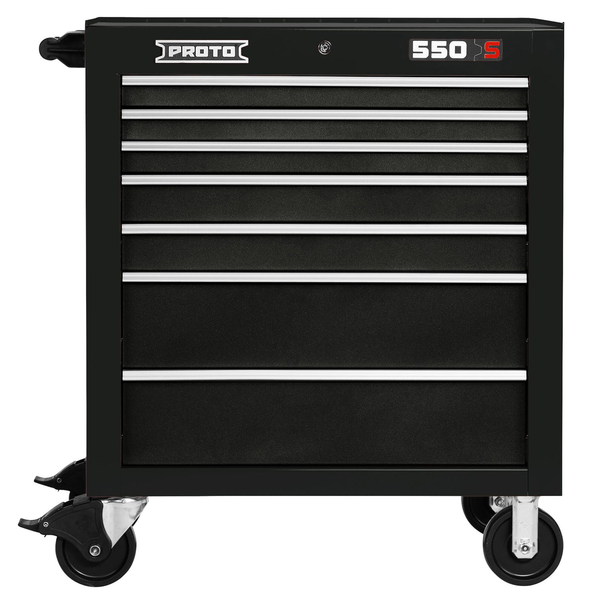 Proto 34 in. 7-Drawer 550S Roller Cabinet J553441-7BK