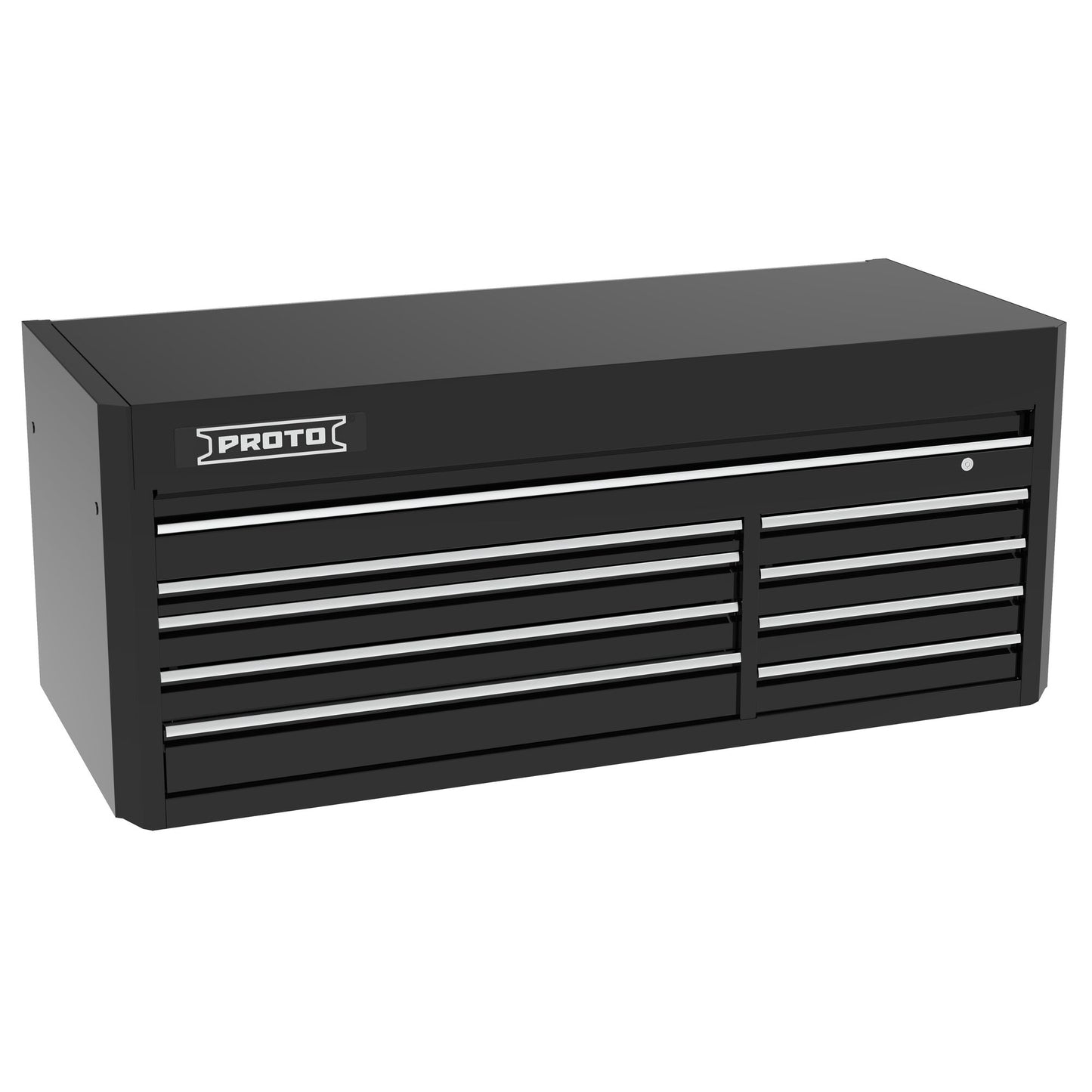 Proto Top Chest 66 in. 8 Drawer Black J556627B-8BK