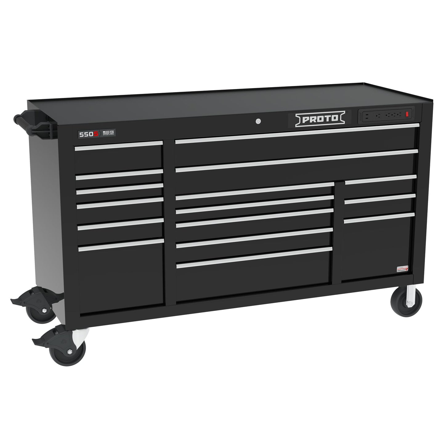 Proto 67In Pwr Workstation-Gloss Blk J556741B16BKPDP