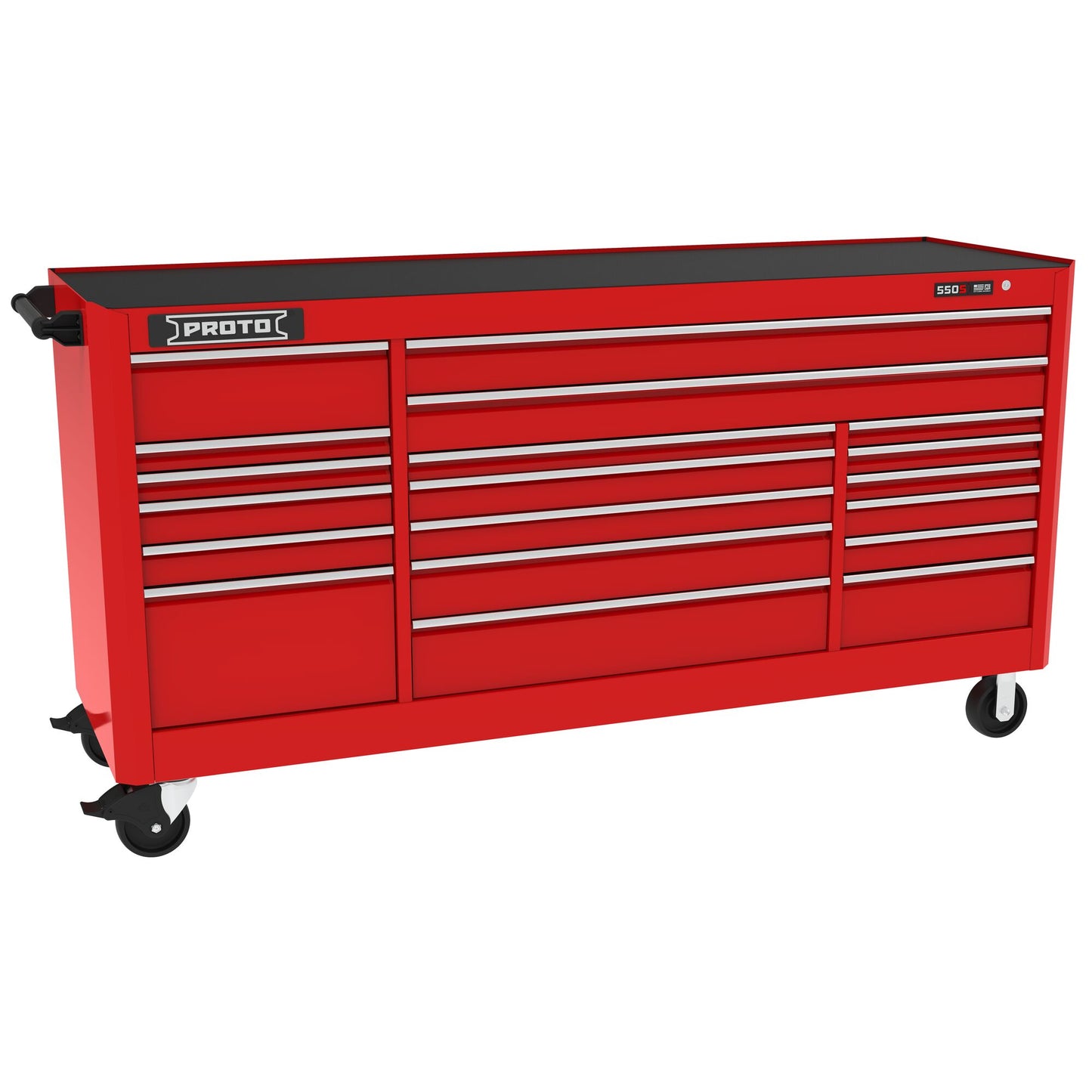 Proto Wrkstn 88 in. 19 Drawer Red J558846B-19RD