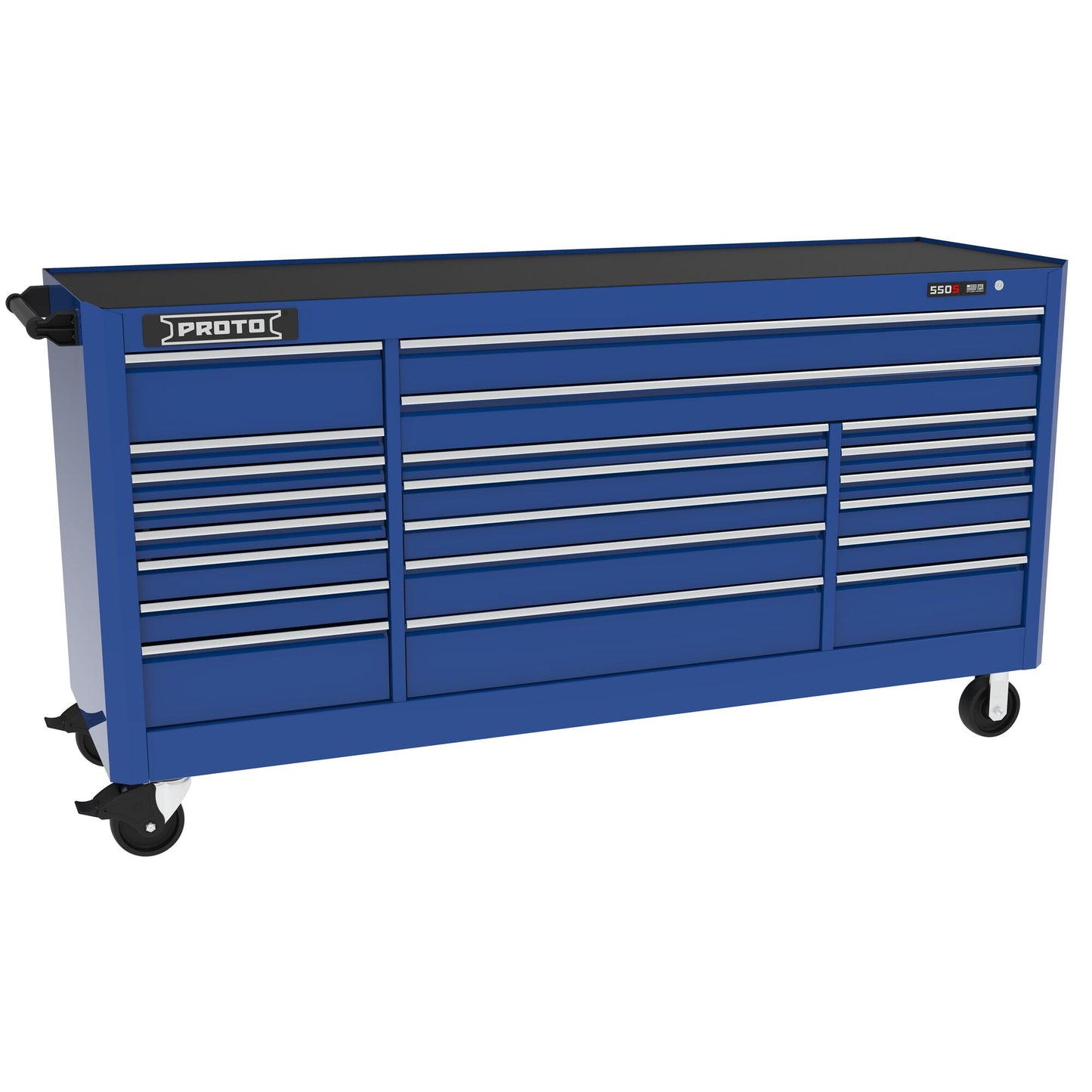 Proto Wrkstn 88 in. 21 Drawer Blue J558846B-21BL