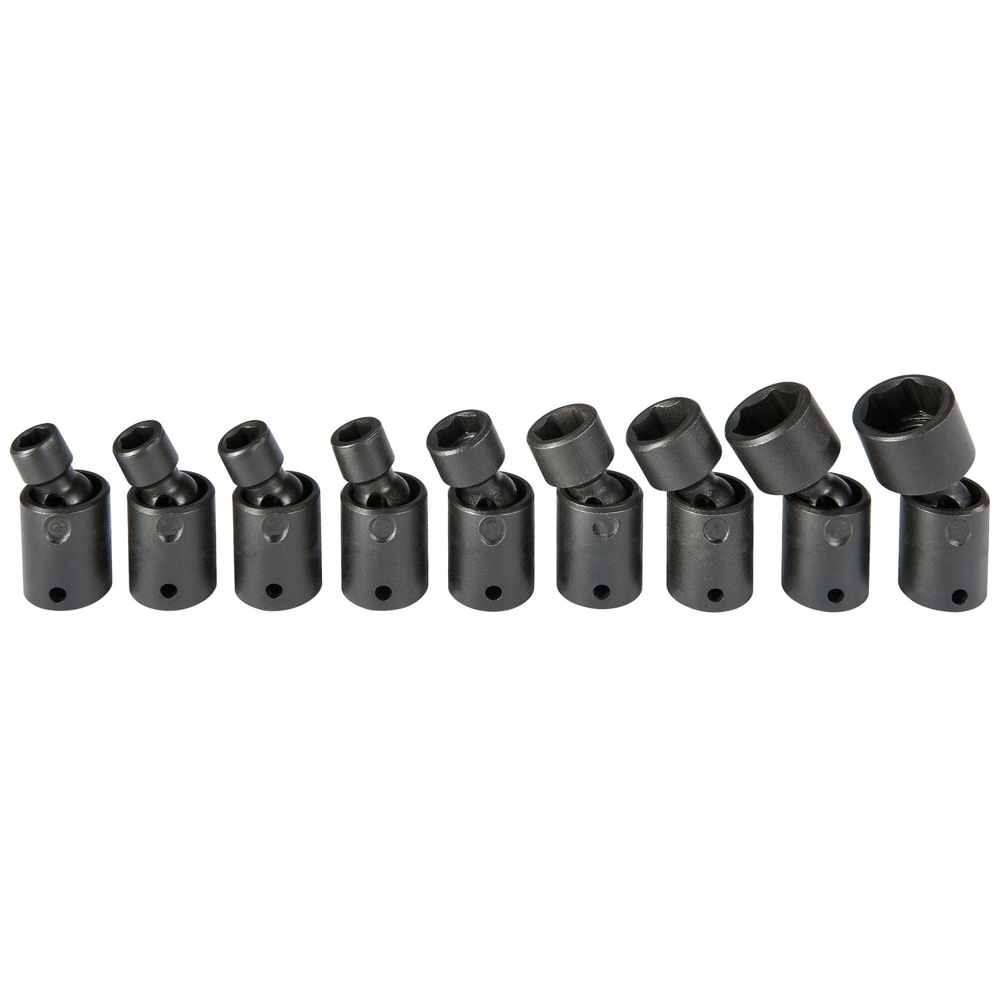 Proto J62133M — 1/4 in. Drive 12-Point Metric Universal Impact Socket Set (9 pc.) J62133M