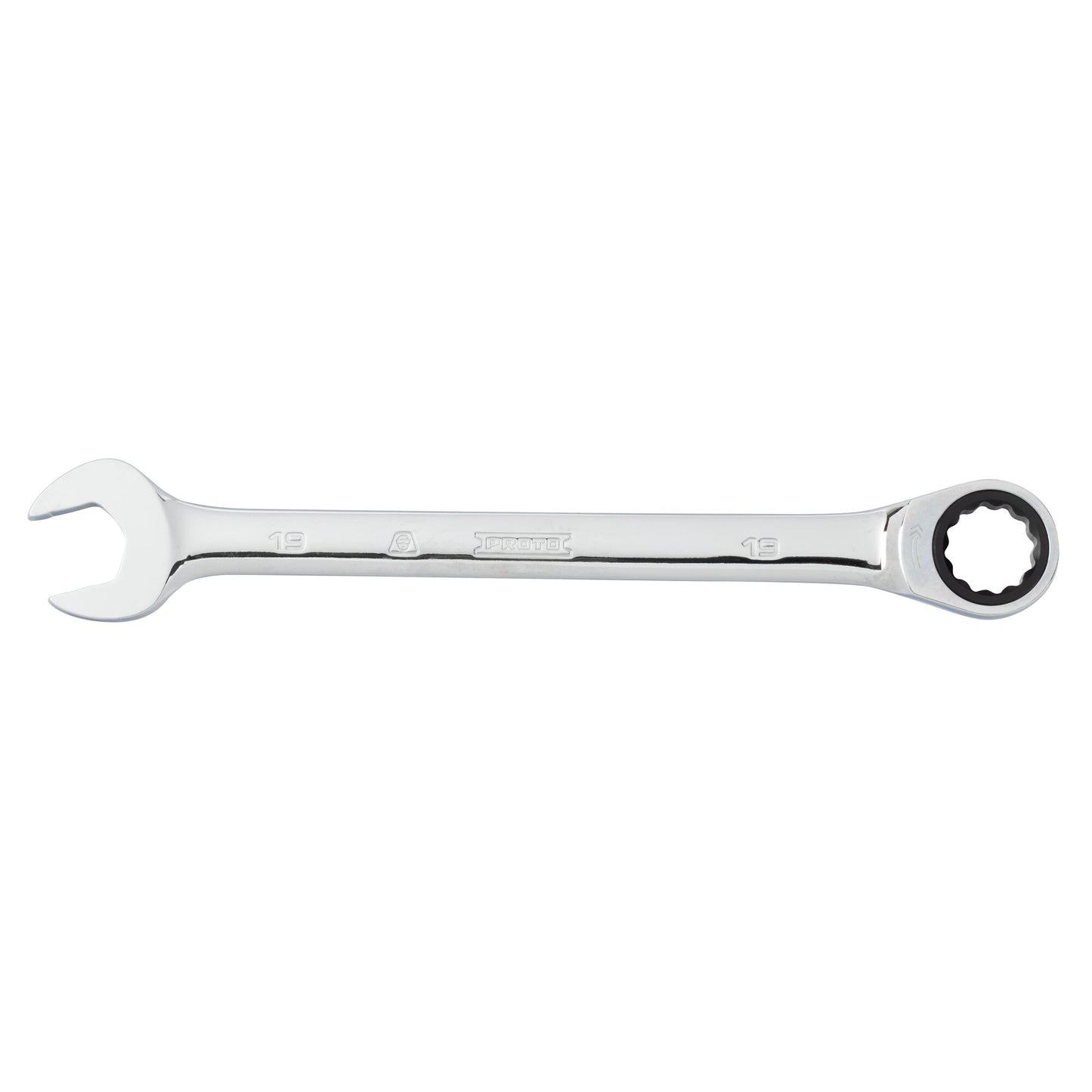 Proto Wrench Combination Ratcheting 12Pt Full Polish 19Mm JSCRM19T