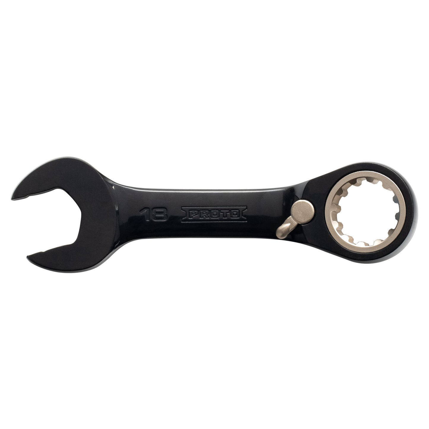 Proto Wrench Es Rv Ratcheting Black 18Mm JSCVM18S