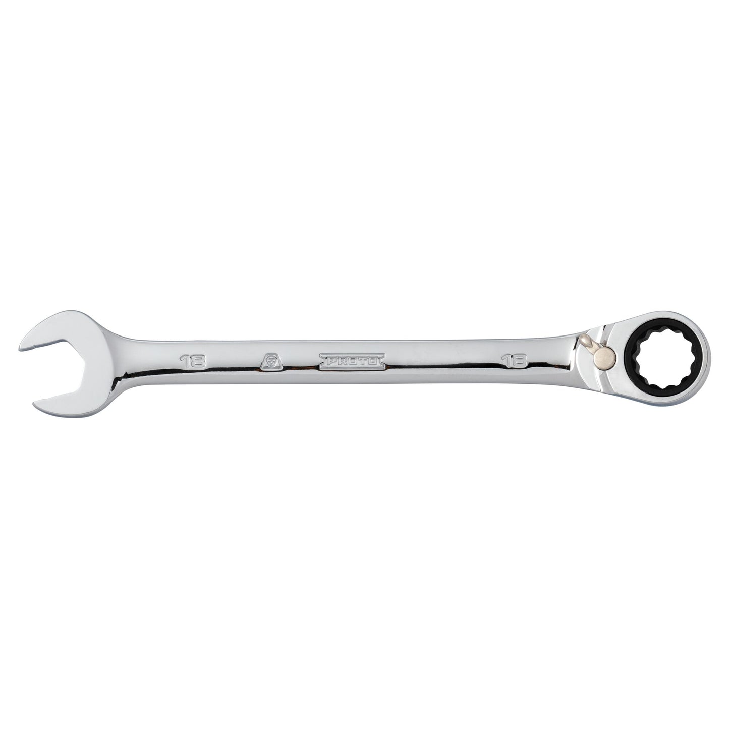 Proto Wrench Combination Reversible Ratcheting 12Pt Fp18Mm JSCVM18T