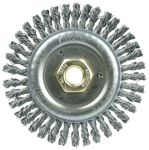 Weiler Roughneck Jr. Stringer Bead Wire Wheel