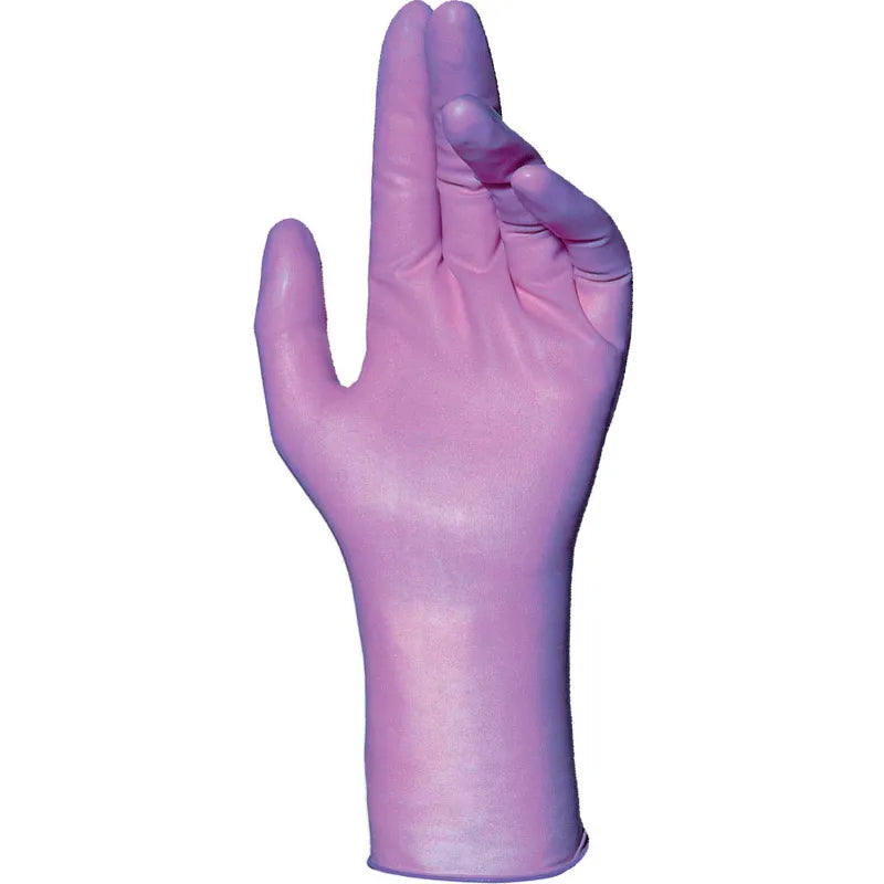 MAPA Professional TRIlites 994 Tri-Polymer Disposable Gloves, Purple, 6 mil, 10 inch — contains natural rubber latex, neoprene, and nitrile