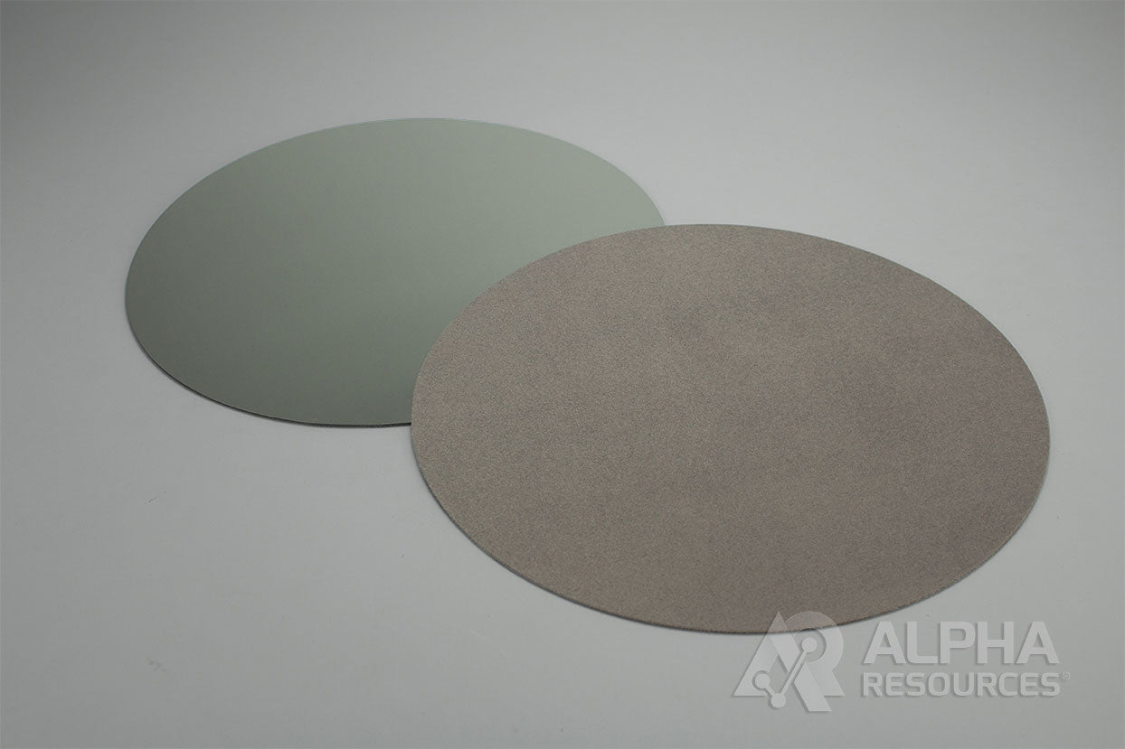 Brown Final Cloth w/Metal Back, 250mm - Alpha Resources part AMR0410 (replaces Struers MD-Floc)